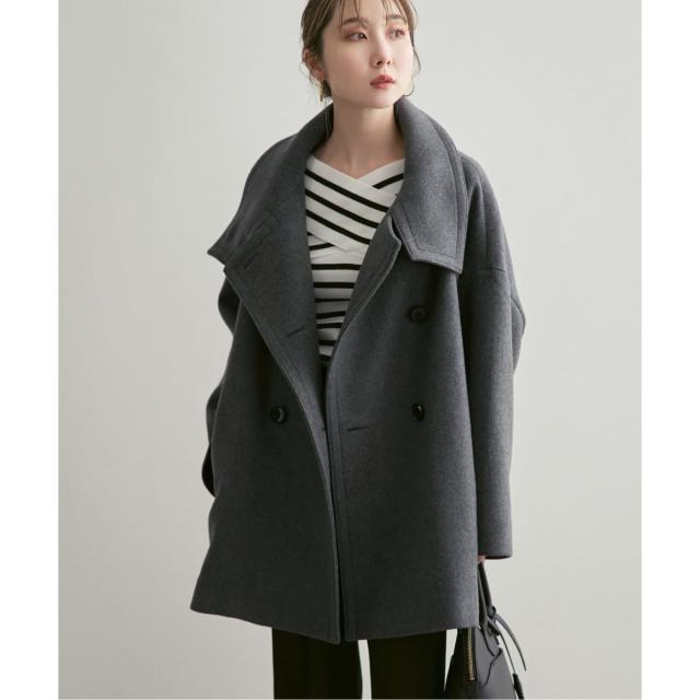 ノーブル（Noble）/《追加・WEB限定カラー》スタンドカラーオーバーコート