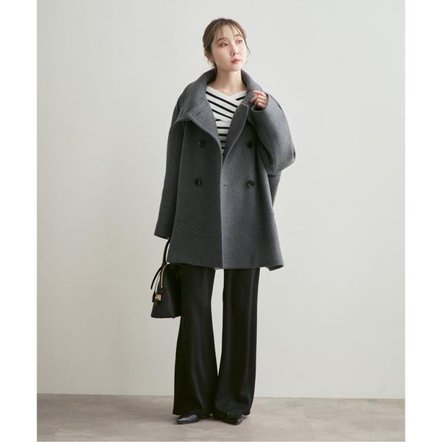 ノーブル（Noble）/《追加・WEB限定カラー》スタンドカラーオーバーコート