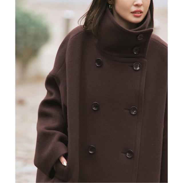 ノーブル（Noble）/《追加・WEB限定カラー》スタンドカラーオーバーコート