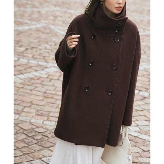 ノーブル（Noble）/《追加・WEB限定カラー》スタンドカラーオーバーコート