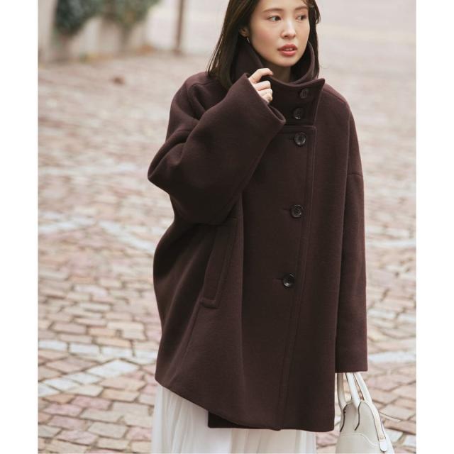 ノーブル（Noble）/《追加・WEB限定カラー》スタンドカラーオーバーコート