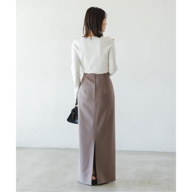 ノーブル（Noble）/《26SS先行予約》ショルダーボタンニットプルオーバー