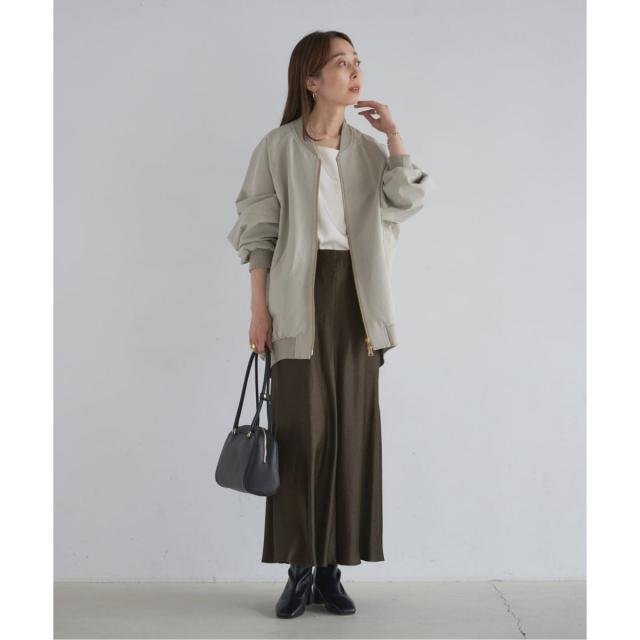 ノーブル（Noble）/《追加》バイヤスサテンフレアスカート