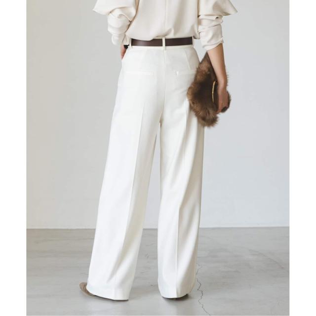 ノーブル（Noble）/《追加・WEB限定カラー》TRツイル裏起毛スラックスパンツ2