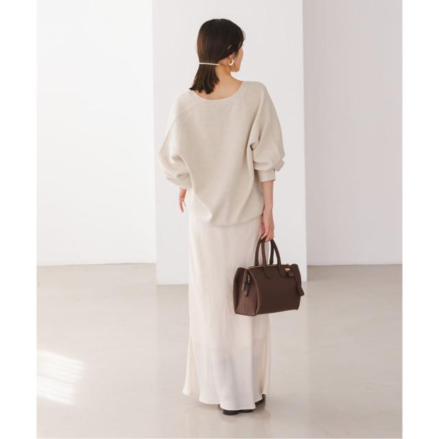 ノーブル（Noble）/《追加》カシミヤMIXスムースVプルオーバー2