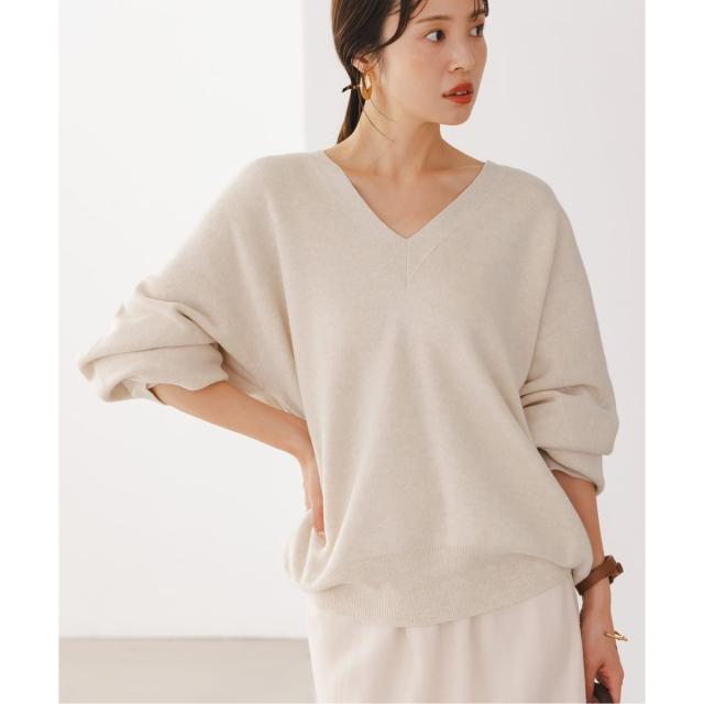 ノーブル（Noble）/《追加》カシミヤMIXスムースVプルオーバー2