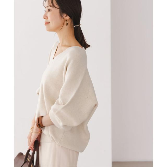 ノーブル（Noble）/《追加》カシミヤMIXスムースVプルオーバー2