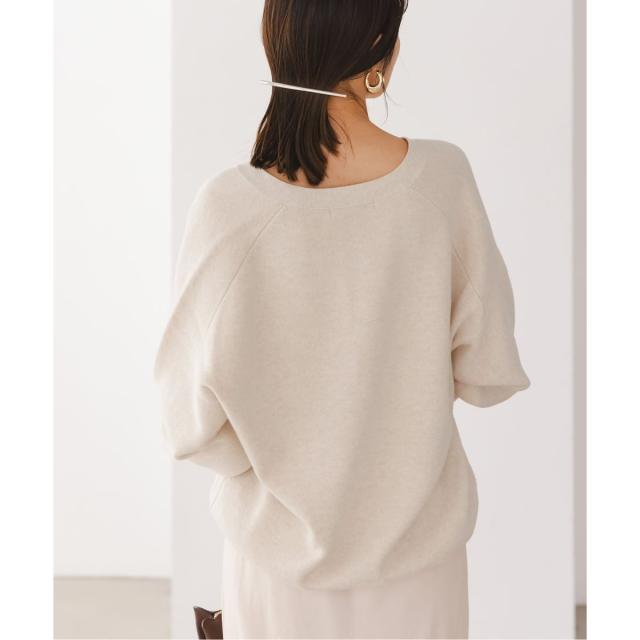 ノーブル（Noble）/《追加》カシミヤMIXスムースVプルオーバー2