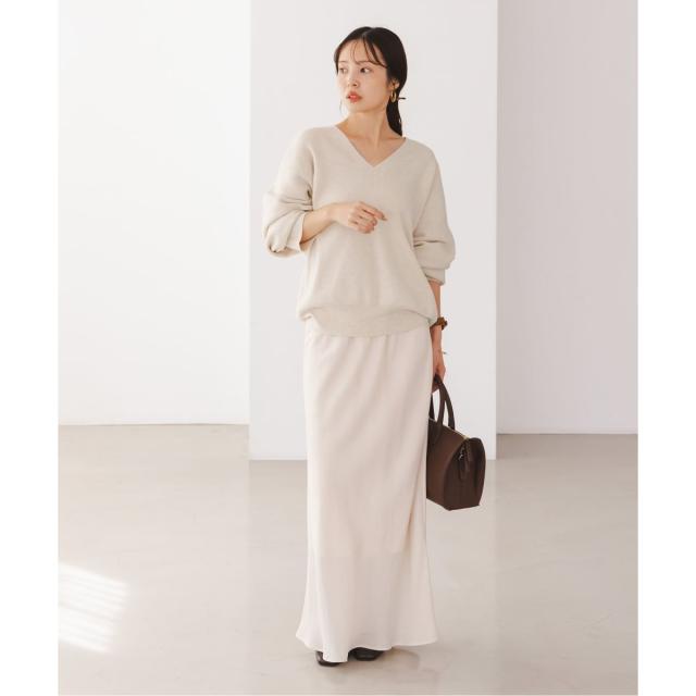 ノーブル（Noble）/《追加》カシミヤMIXスムースVプルオーバー2