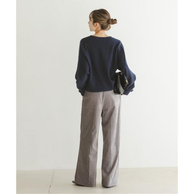 ノーブル（Noble）/《追加》カシミヤMIXスムースVプルオーバー2