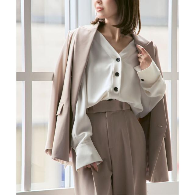 ノーブル（Noble）/《追加予約・WEB限定カラー》エステルダブルクロスカーデブラウス