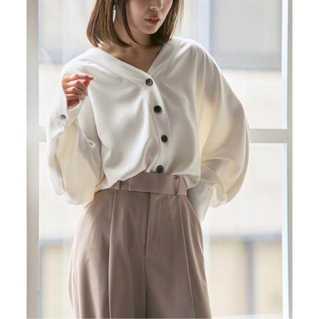 ノーブル（Noble）/《追加予約・WEB限定カラー》エステルダブルクロスカーデブラウス