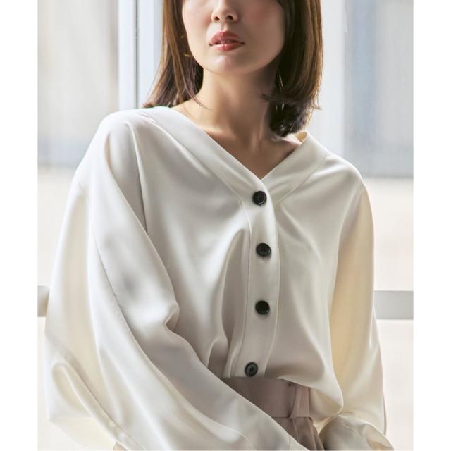 ノーブル（Noble）/《追加予約・WEB限定カラー》エステルダブルクロスカーデブラウス