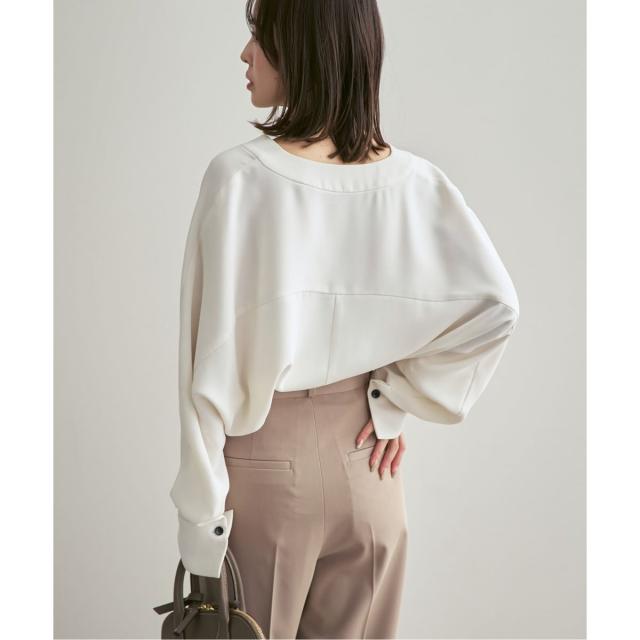 ノーブル（Noble）/《追加予約・WEB限定カラー》エステルダブルクロスカーデブラウス