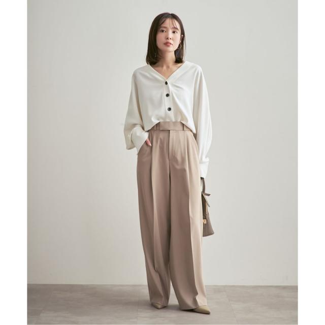 ノーブル（Noble）/《追加予約・WEB限定カラー》エステルダブルクロスカーデブラウス