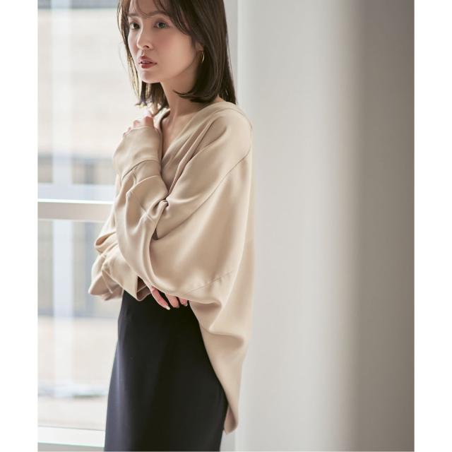 ノーブル（Noble）/《追加予約・WEB限定カラー》エステルダブルクロスカーデブラウス