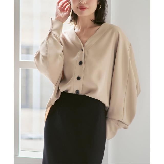 ノーブル（Noble）/《追加予約・WEB限定カラー》エステルダブルクロスカーデブラウス