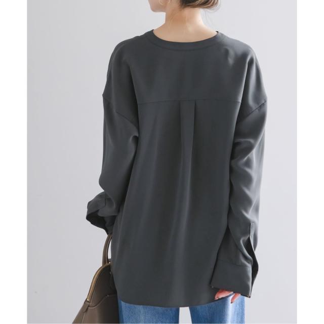 ノーブル（Noble）/《追加予約・WEB限定カラー》ワークディテールドレープシャツ