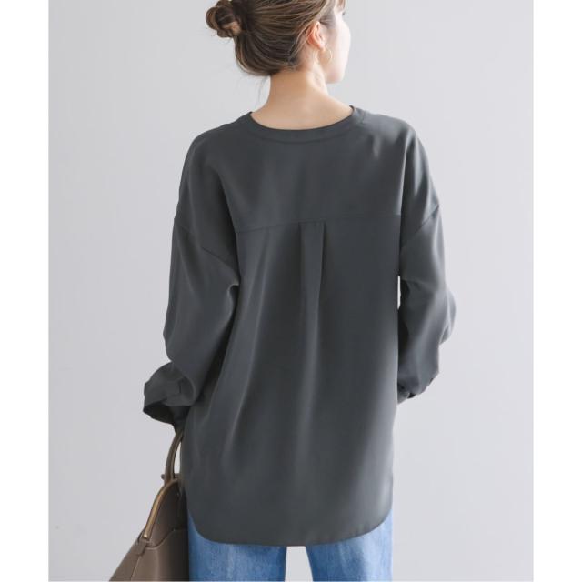 ノーブル（Noble）/《追加予約・WEB限定カラー》ワークディテールドレープシャツ