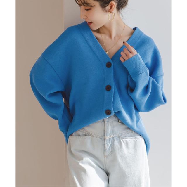 ノーブル（Noble）/《26SS先行予約》ファインハニカムVネックカーディガン