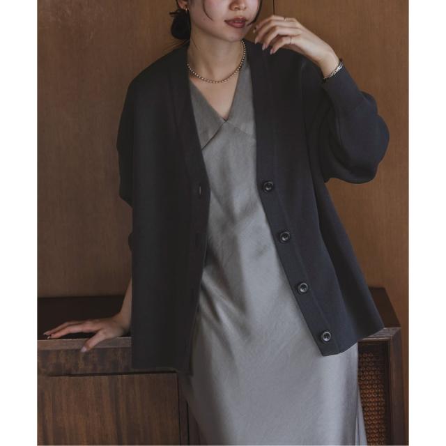 ノーブル（Noble）/《26SS先行予約》ファインハニカムVネックカーディガン