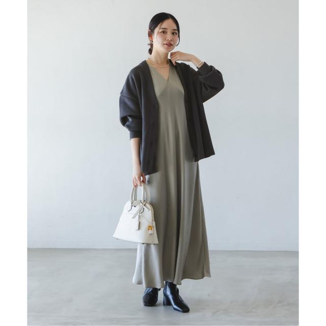 ノーブル（Noble）/《26SS先行予約》ファインハニカムVネックカーディガン