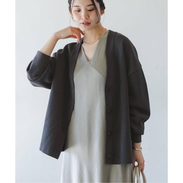 ノーブル（Noble）/《26SS先行予約》ファインハニカムVネックカーディガン