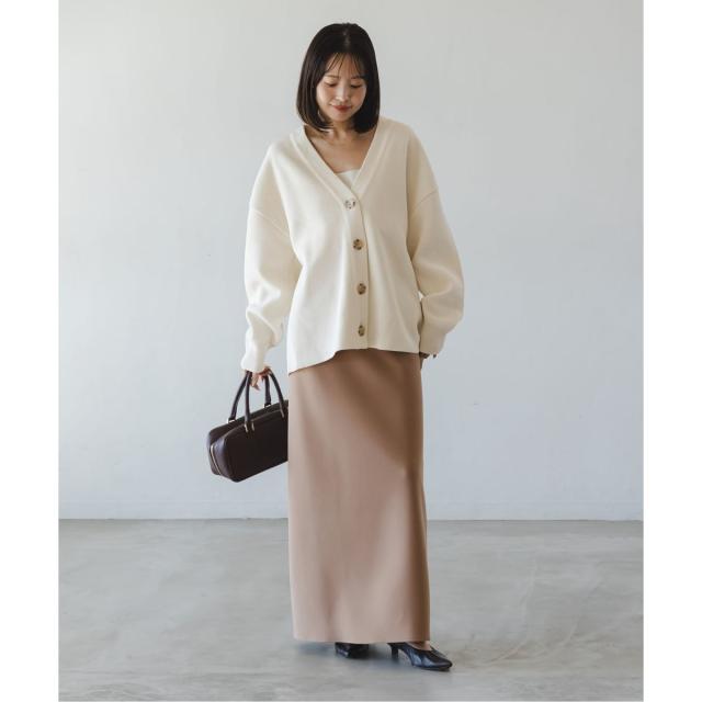 ノーブル（Noble）/《26SS先行予約》ファインハニカムVネックカーディガン