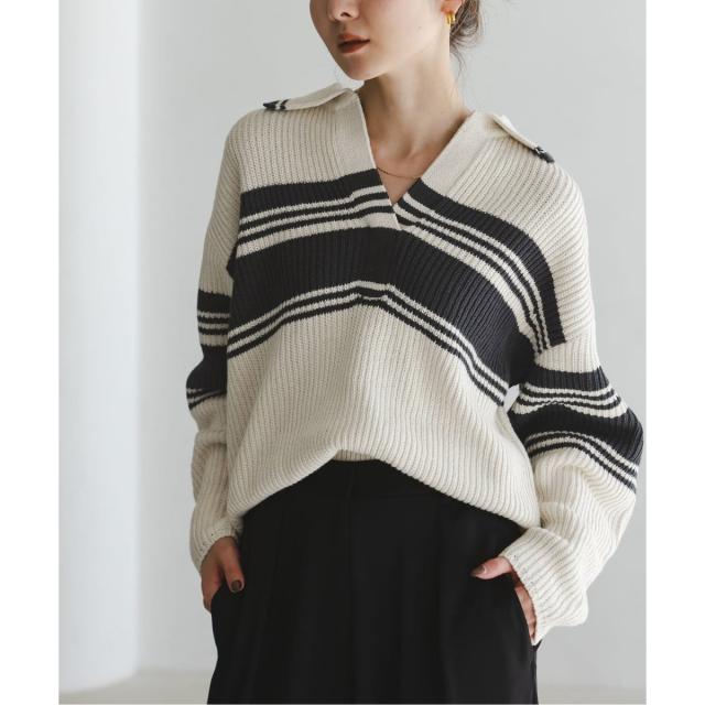 ノーブル（Noble）/《予約・NOBLE別注》Venit/ヴェニット ランダムボーダーニット