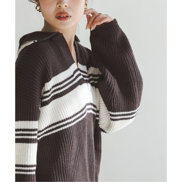 ノーブル（Noble）/《予約・NOBLE別注》Venit/ヴェニット ランダムボーダーニット