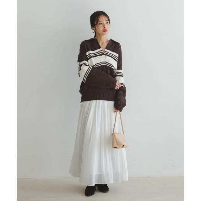 ノーブル（Noble）/《予約・NOBLE別注》Venit/ヴェニット ランダムボーダーニット