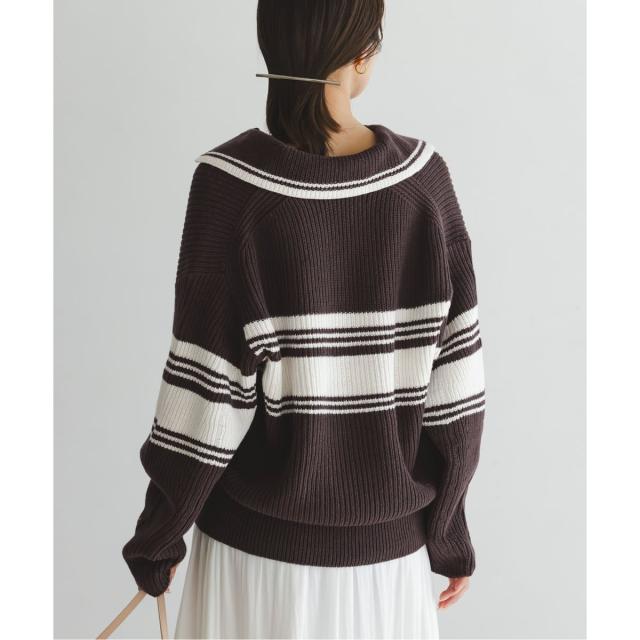 ノーブル（Noble）/《予約・NOBLE別注》Venit/ヴェニット ランダムボーダーニット