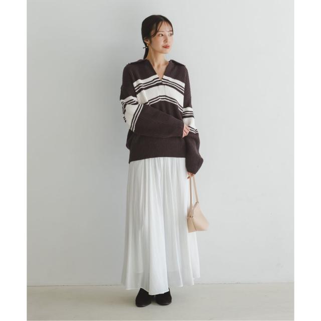 ノーブル（Noble）/《予約・NOBLE別注》Venit/ヴェニット ランダムボーダーニット