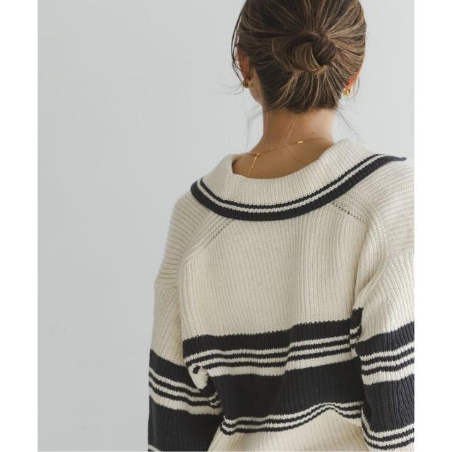 ノーブル（Noble）/《予約・NOBLE別注》Venit/ヴェニット ランダムボーダーニット