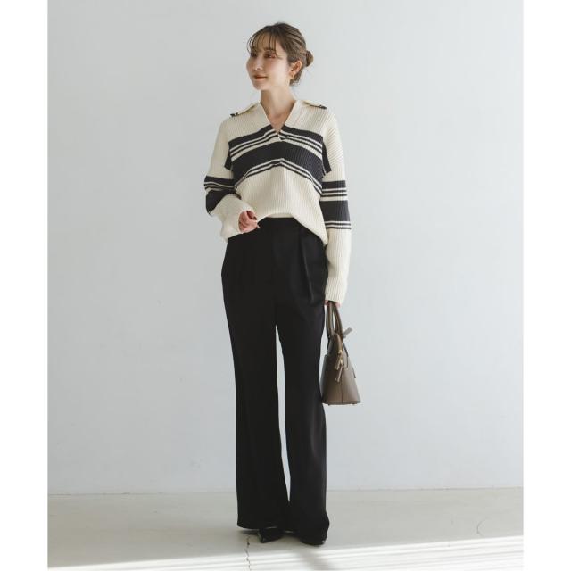 ノーブル（Noble）/《予約・NOBLE別注》Venit/ヴェニット ランダムボーダーニット