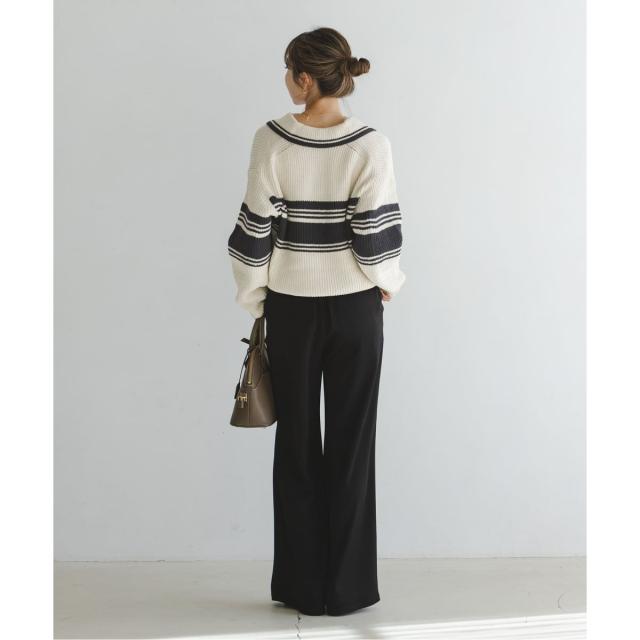 ノーブル（Noble）/《予約・NOBLE別注》Venit/ヴェニット ランダムボーダーニット