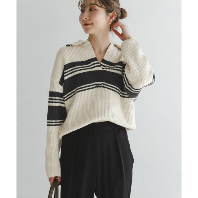 ノーブル（Noble）/《予約・NOBLE別注》Venit/ヴェニット ランダムボーダーニット