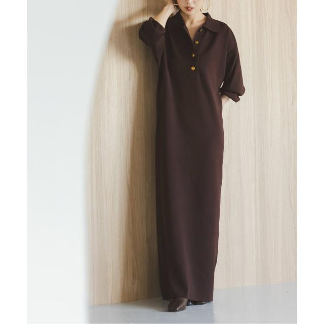 【NEW】ノーブル（Noble）/《追加》ポロシャツニットワンピース 2