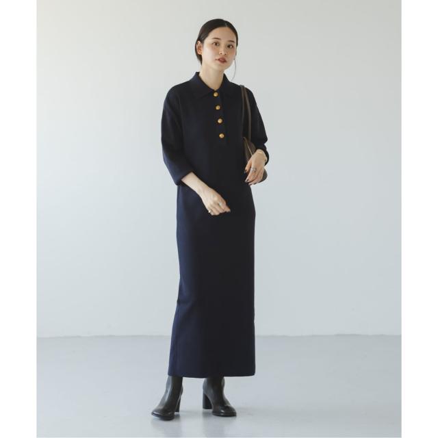 【NEW】ノーブル（Noble）/《追加》ポロシャツニットワンピース 2