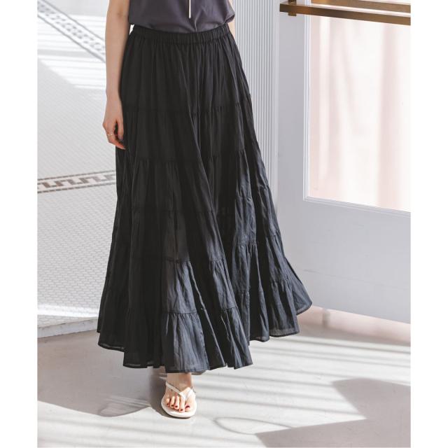 ノーブル（Noble）/COUTURE D’ADAM/クチュールドアダム SushiVoile Tiered Skirt_2