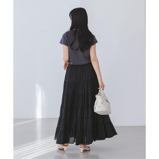ノーブル（Noble）/COUTURE D’ADAM/クチュールドアダム SushiVoile Tiered Skirt_6