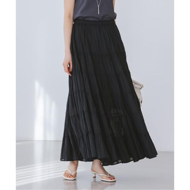 ノーブル（Noble）/COUTURE D’ADAM/クチュールドアダム SushiVoile Tiered Skirt_7