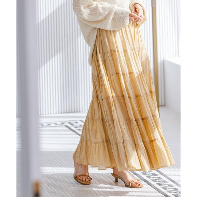 ノーブル（Noble）/COUTURE D’ADAM/クチュールドアダム SushiVoile Tiered Skirt_13