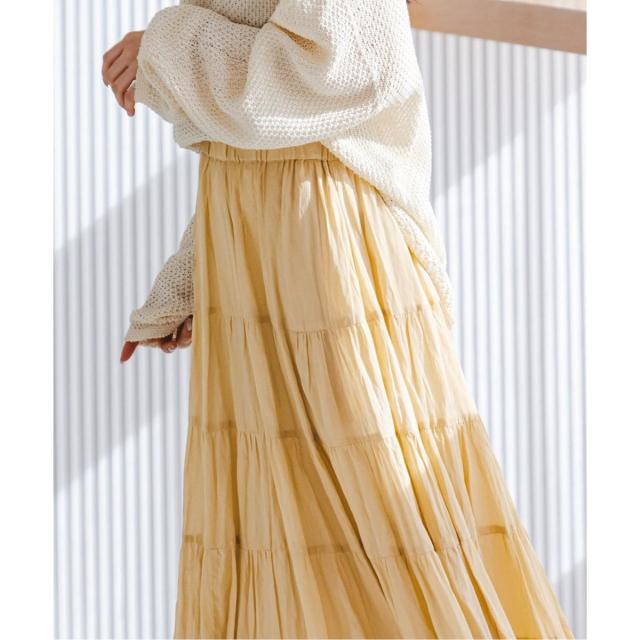 ノーブル（Noble）/COUTURE D’ADAM/クチュールドアダム SushiVoile Tiered Skirt_14