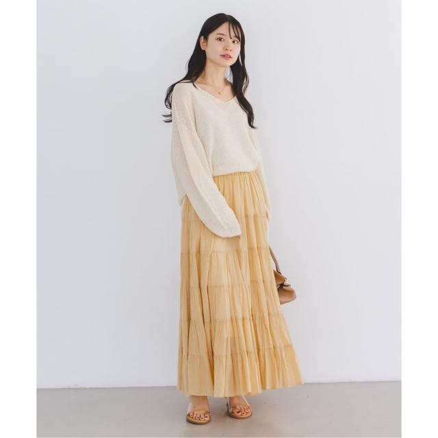 ノーブル（Noble）/COUTURE D’ADAM/クチュールドアダム SushiVoile Tiered Skirt_16