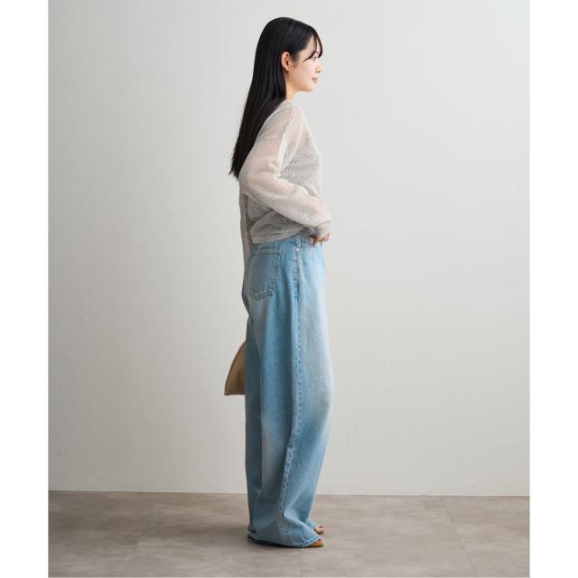 ノーブル（Noble）/ISY Linen mixラメ スカシニット_11