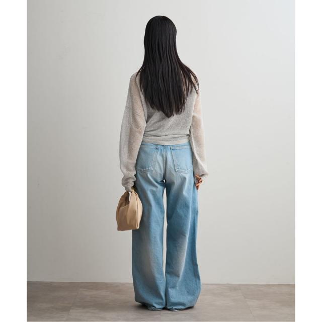 ノーブル（Noble）/ISY Linen mixラメ スカシニット_12