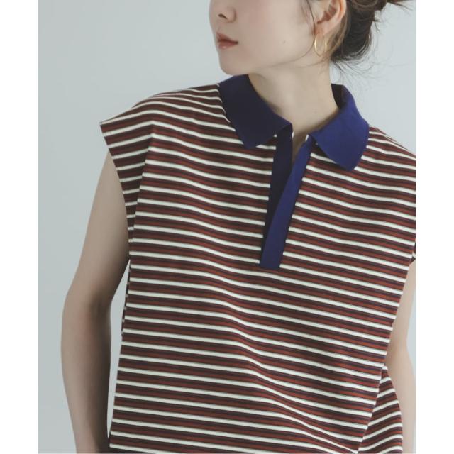 【NEW】ノーブル（Noble）/《NOBLE別注》STAR&STRIPEスターアンドストライプ マルチボーダープルオーバー_11