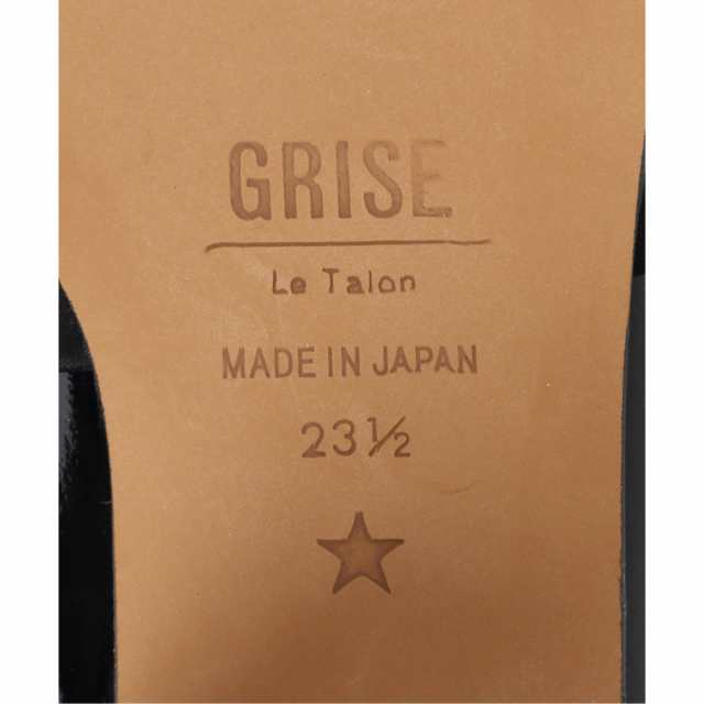 ルタロン（LE TALON）/GRISE3．5cmポインテッドバックルマニッシュの