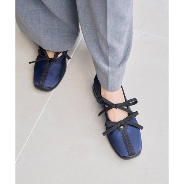 【美品】ルタロン　ダブルリボンバレリーナ LE TALON スニーカー 「追加3」Lダブルリボンバレリーナ